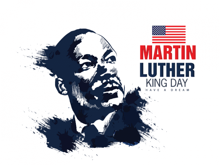 Martin Luther King Day 2024 Calendar - Andee Beverly