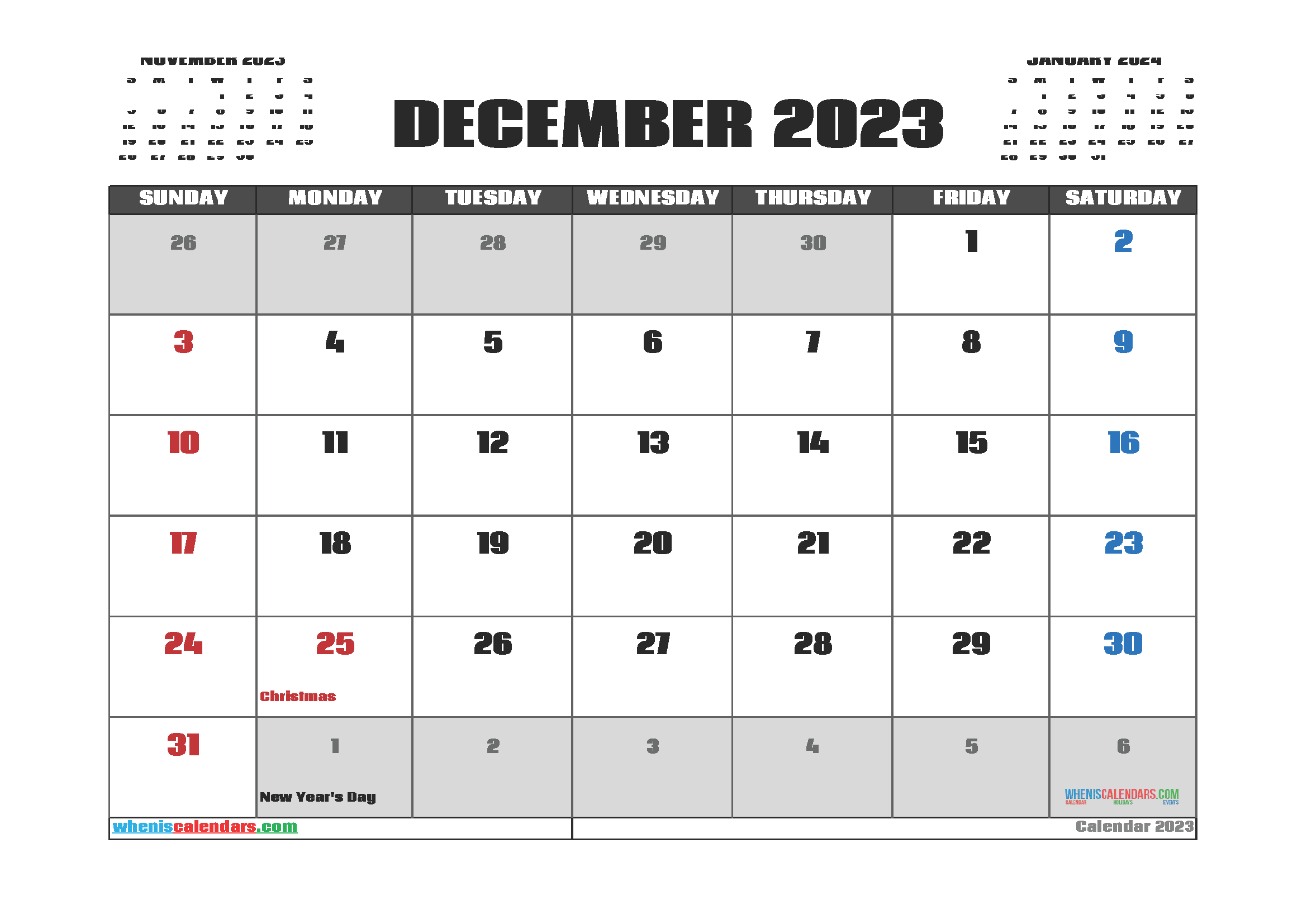 Nsu Winter 2023 Calendar Customize and Print