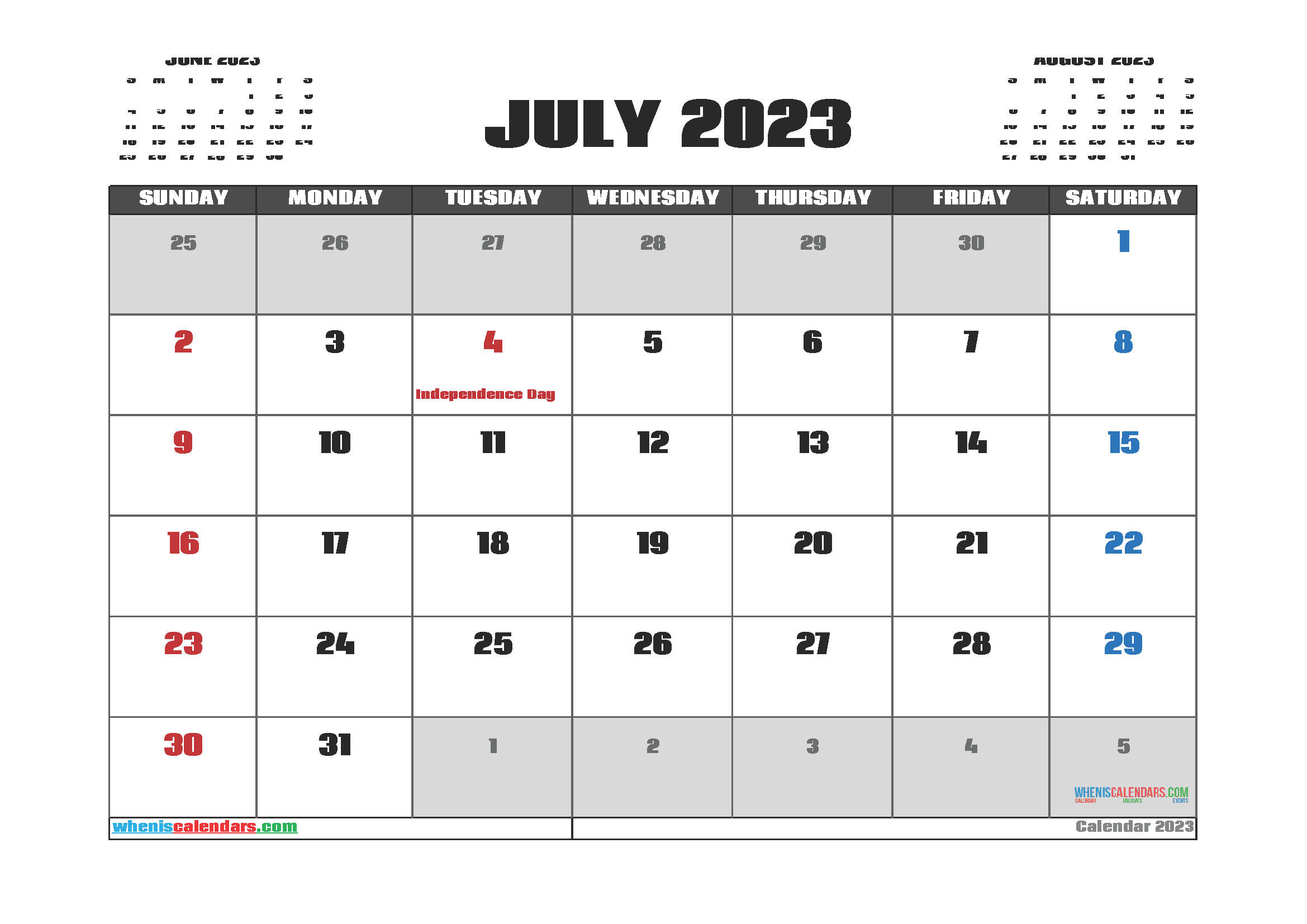 2023 printable calendar with holidays 2023 calendar with holidays