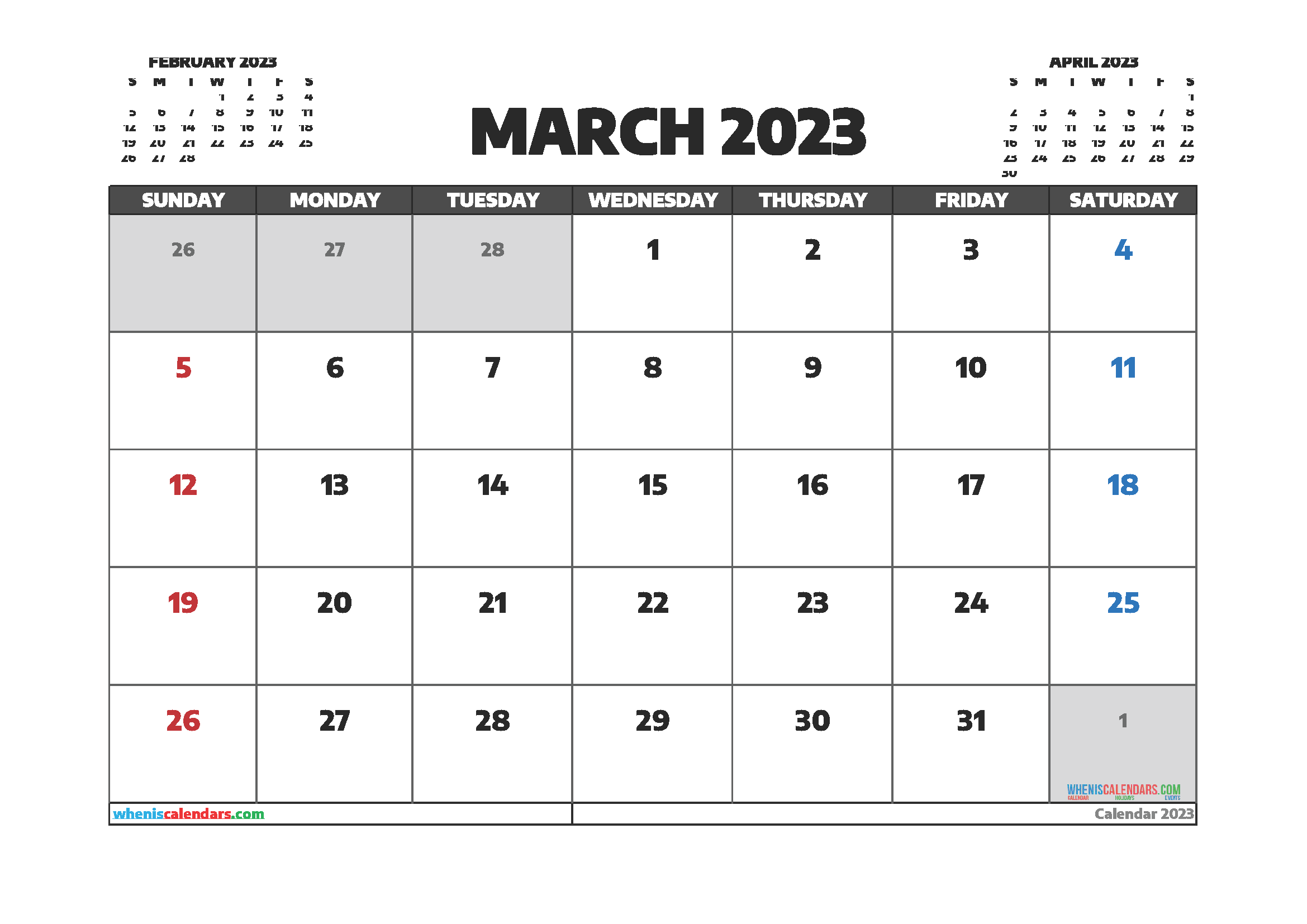 calendar-2023-with-holidays-printable