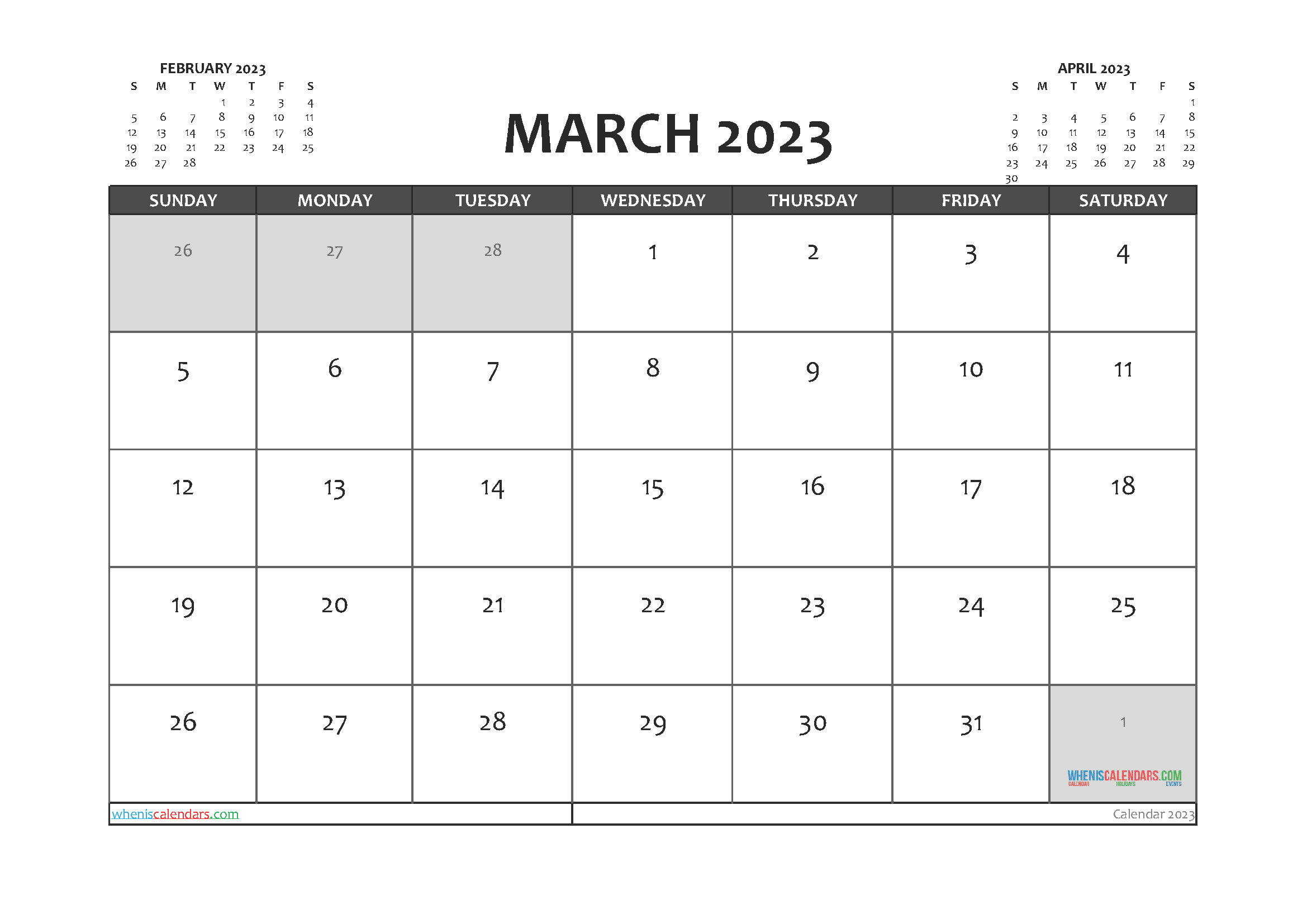 free-printable-march-2023-calendar-12-templates