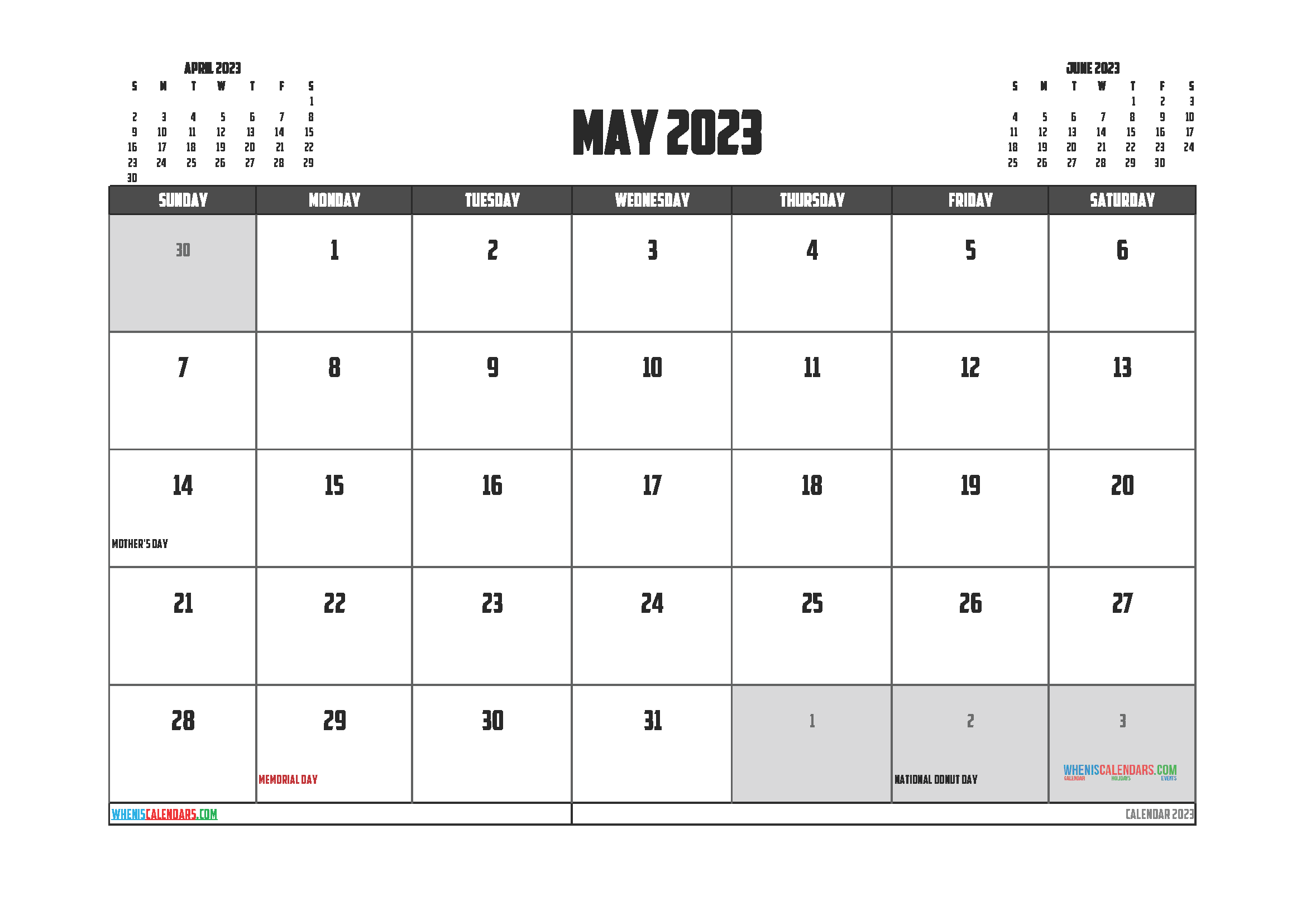 may 2023 calendar free printable calendar may 2023 calendar free