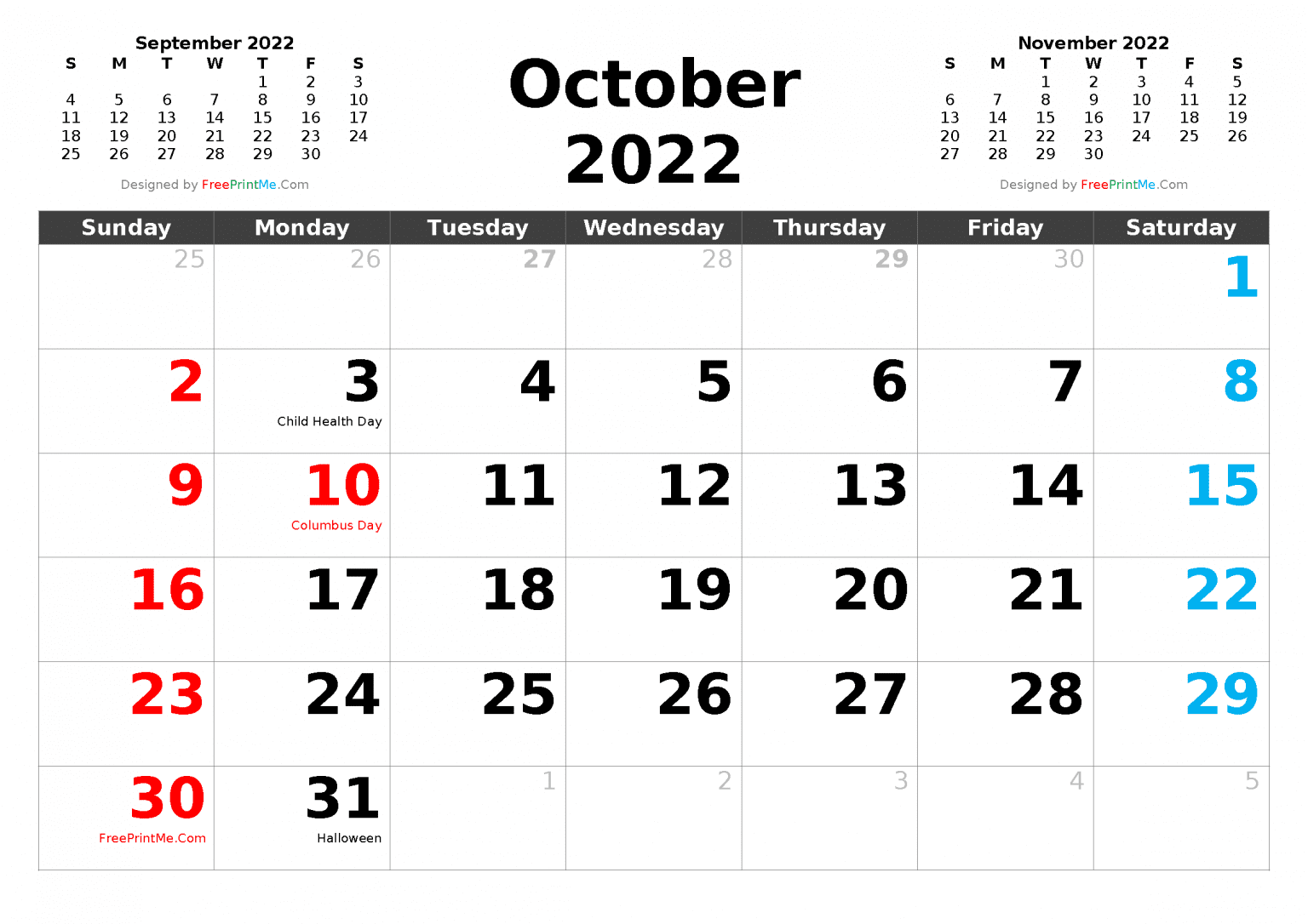 free october calendar printable page thrifty jinxy october 2019