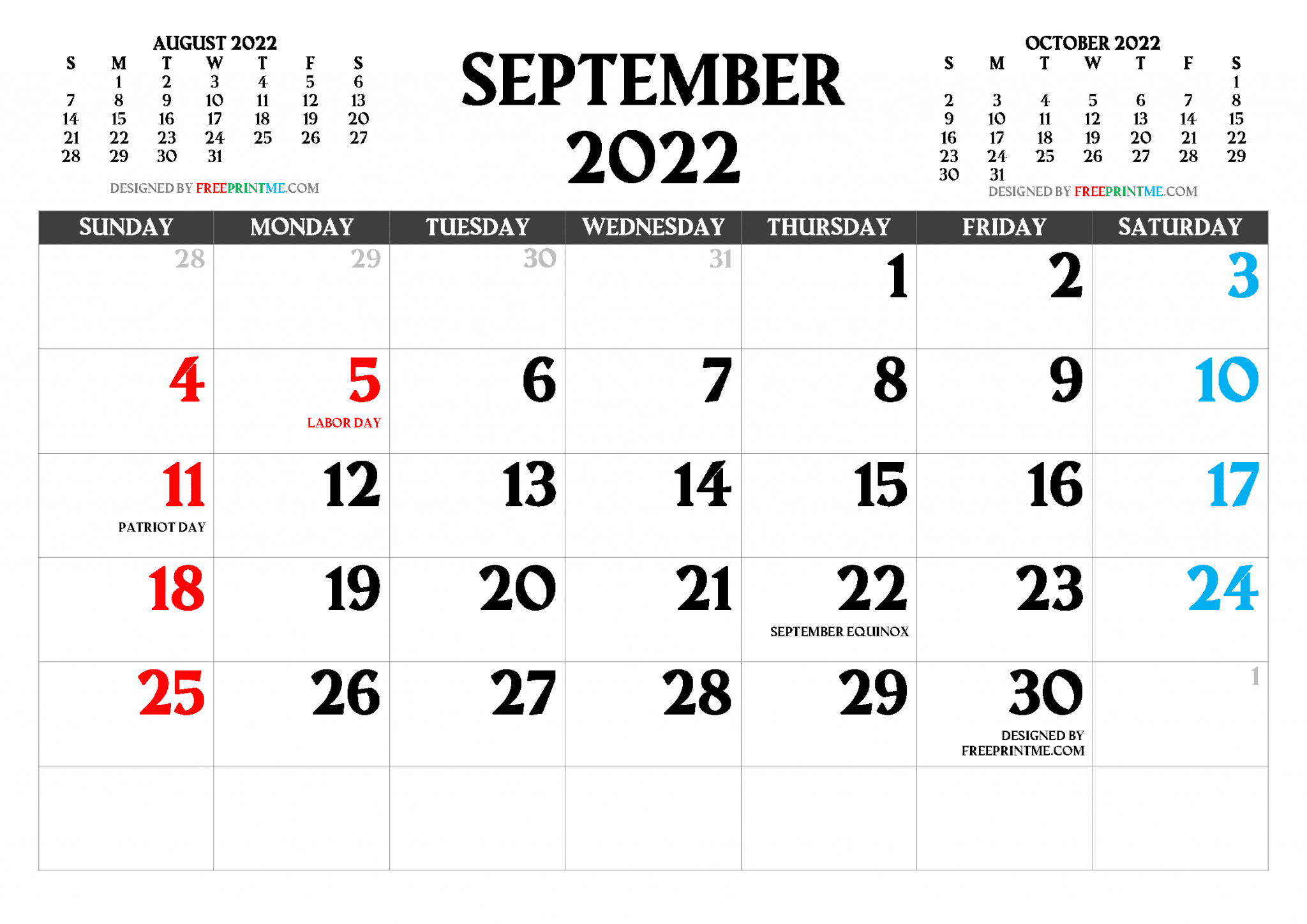 free-printable-2022-monthly-calendar-with-holidays-july-december