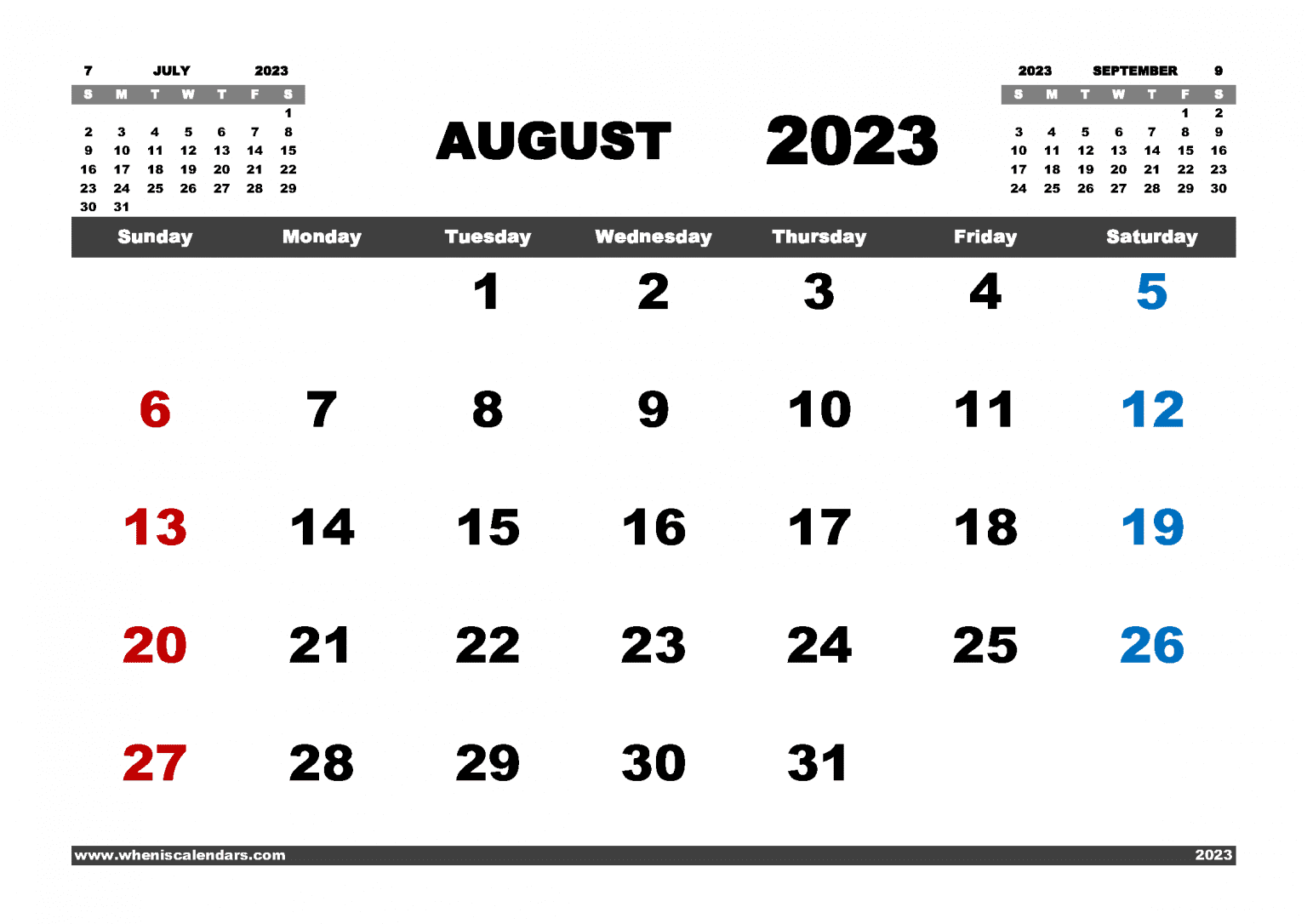 free-printable-august-2023-calendar-with-holidays-in-variety-format