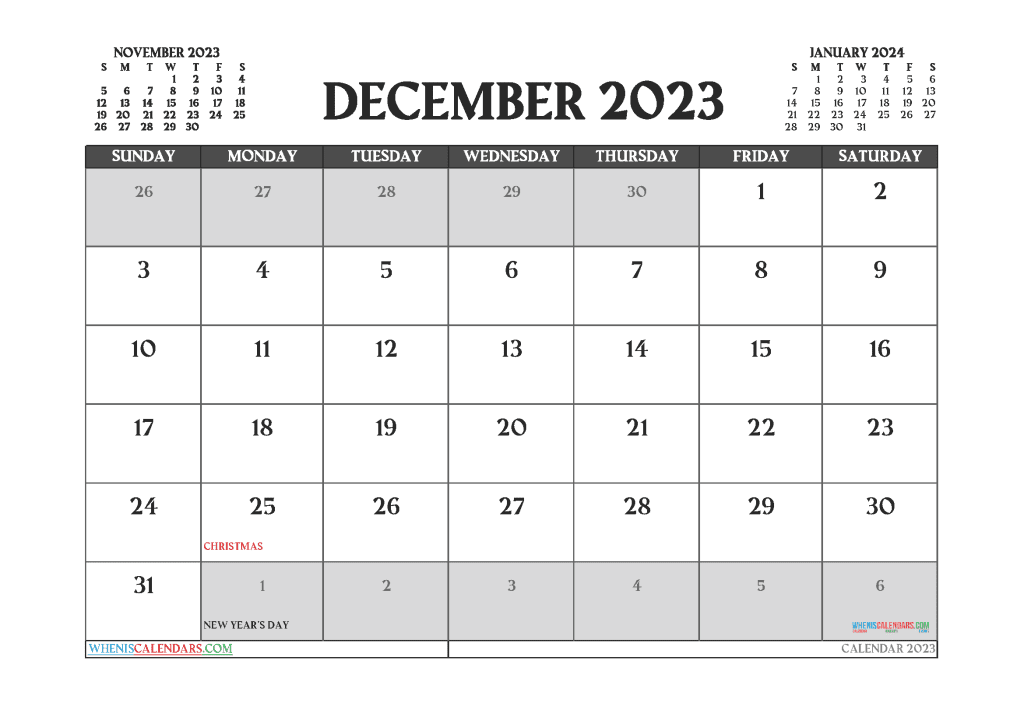 Download 2023 Calendar Aesthetic Printable A4 23O537