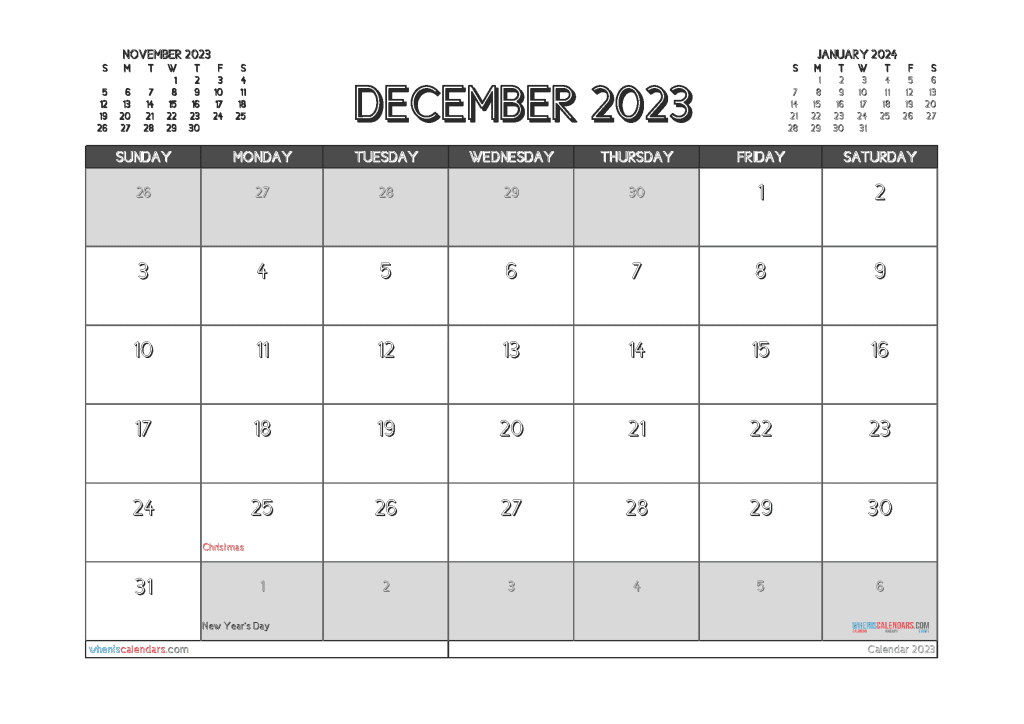free-calendar-december-2023-with-holidays-printable-pdf-in-landscape