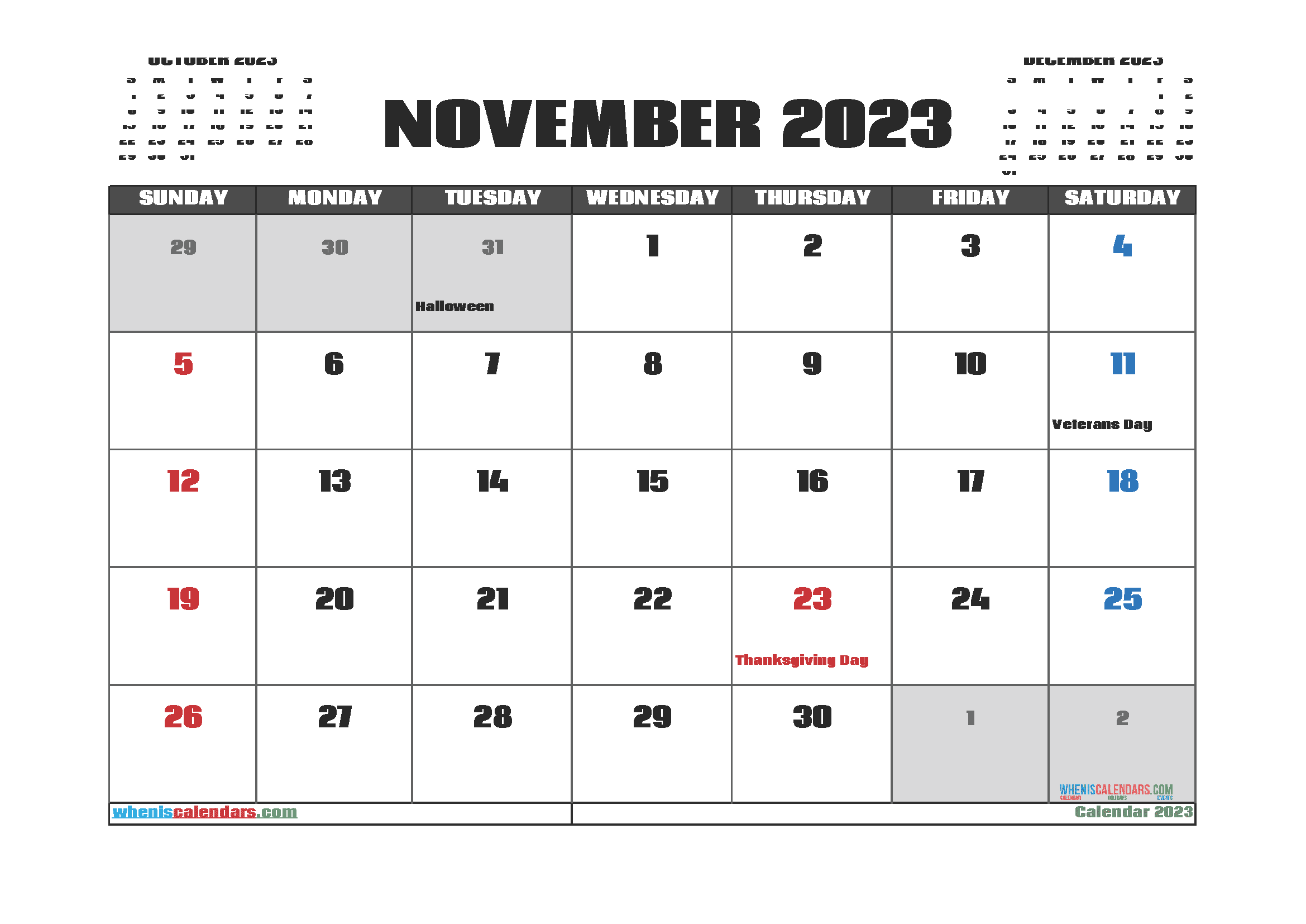 Download free yearly planner 2023 printable A4 23O1557