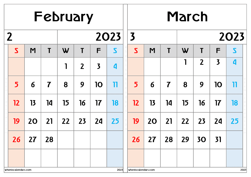 free-february-and-march-2023-calendar-fm2308