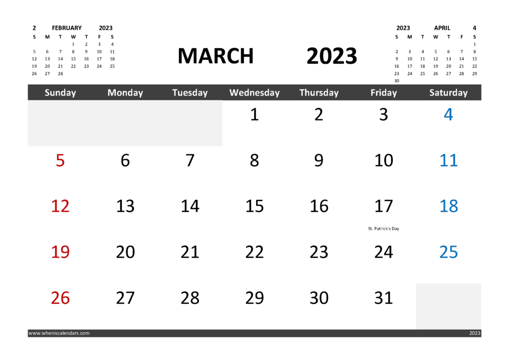 free-march-2023-calendar-template-with-holidays