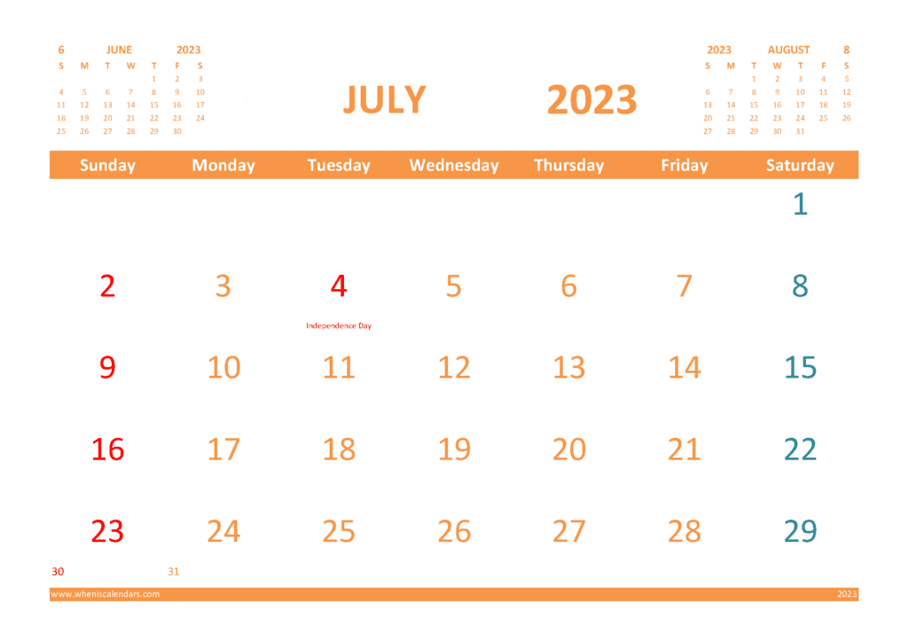 free-july-2023-calendar-with-holidays-printable