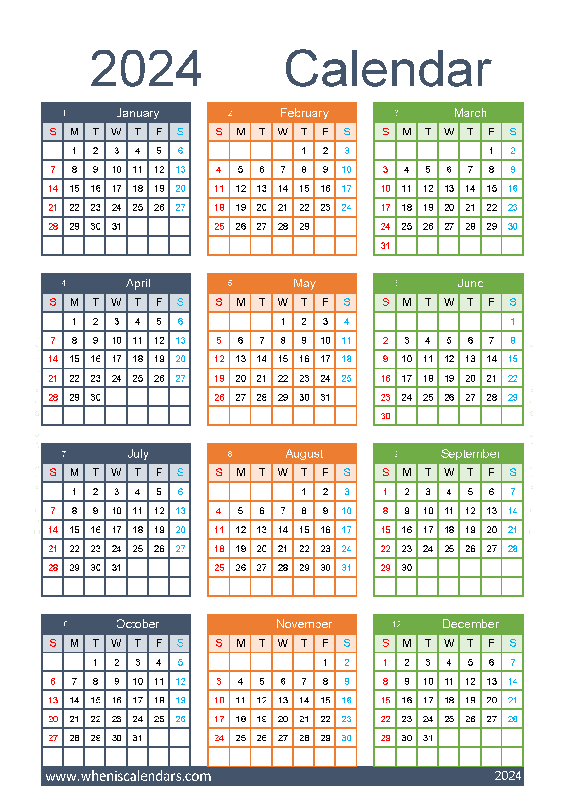 Download Calendar Week Numbers 2024 A5 O24Y348