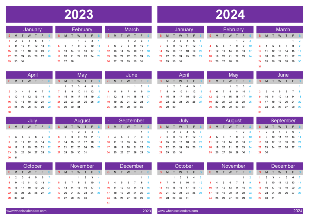 Free 23 24 Calendar Printable 34Y16