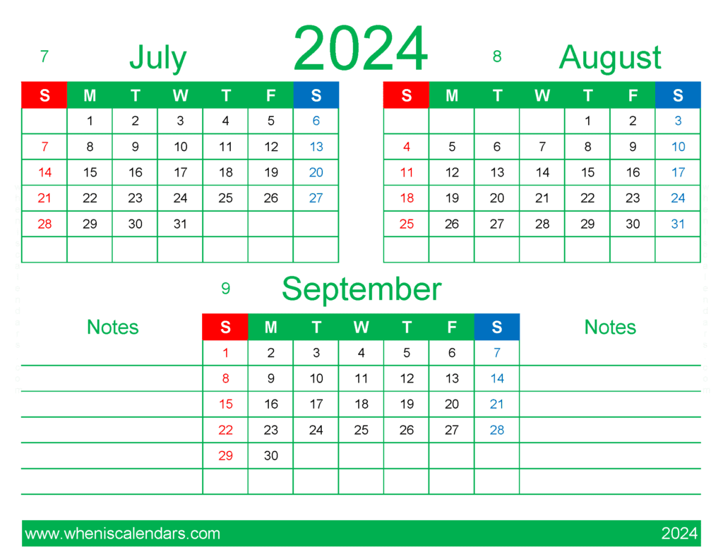 Download Calendar Jul Aug Sept 2024 JAS426