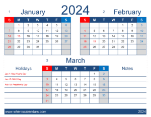 Thousands Of Free Printable 2024 Calendar With Holidays