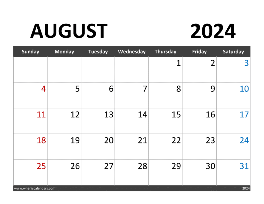 new Calendar 2024 with Holidays A84341
